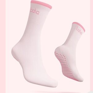NWT Bala The High Sock in Blush Size Medium